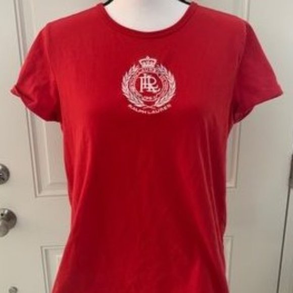 Lauren Ralph Lauren Tops - NEW!! Ralph Lauren Cotton Short Sleeved Tee, Small